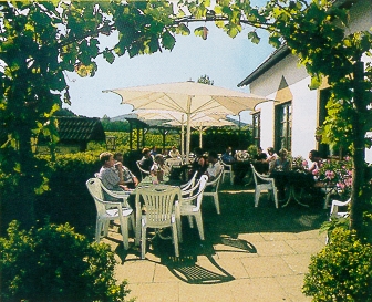 Entspannen auf der Gartenterasse